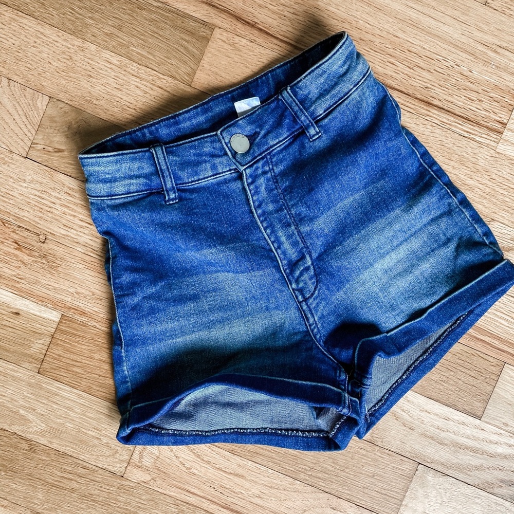 H&M’s Divided high-waisted shorts